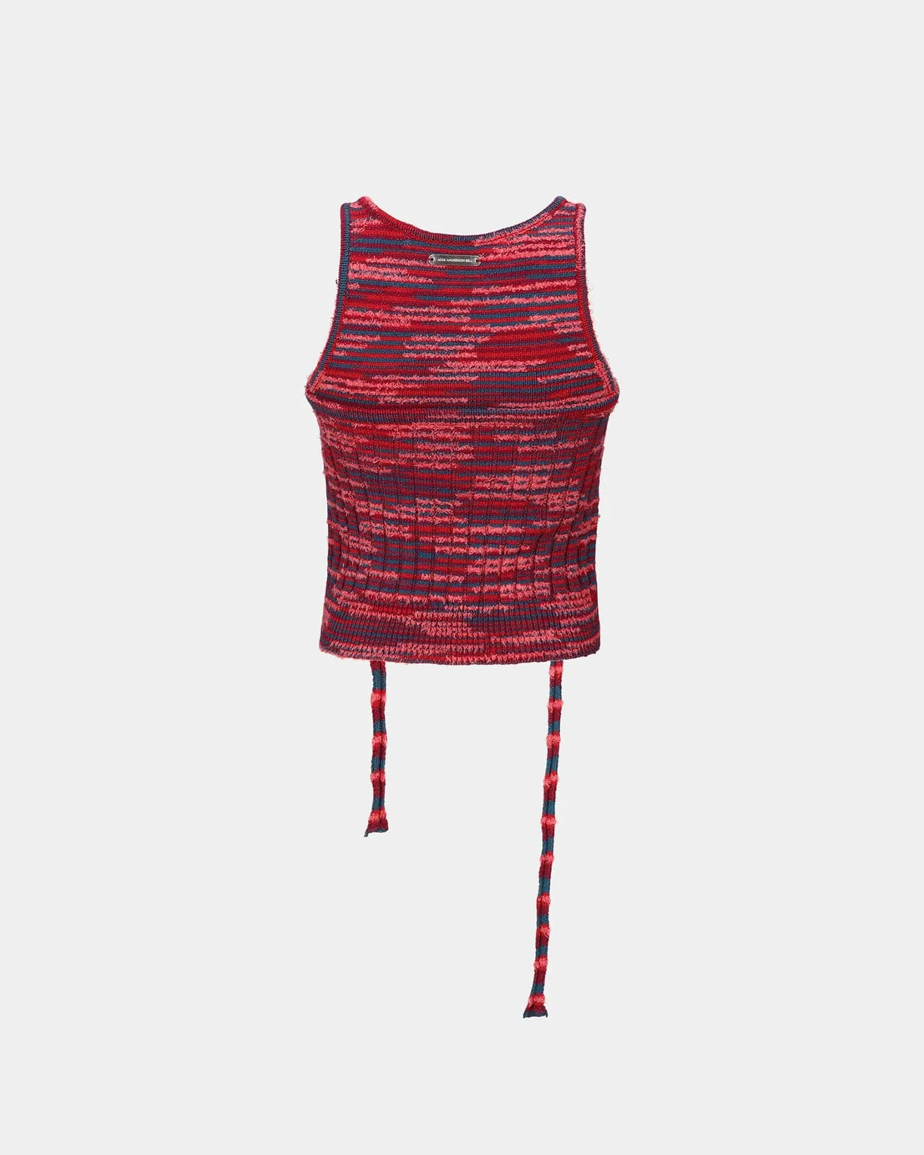 LAYERED KNIT TANK TOP atb1317w(RED) sold by Andersson Bell product image thumbnail 4