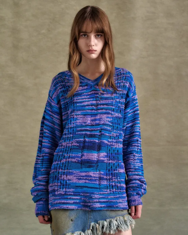 UNISEX GRUNGE KNIT PULLOVER atb1320u sold by Andersson Bell