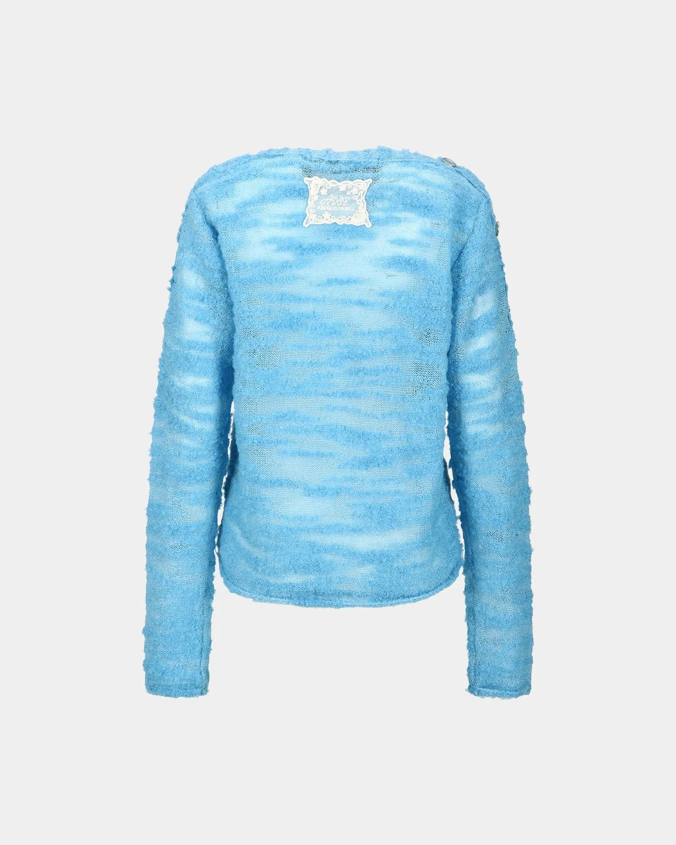 FIFI BUTTON PULLOVER KNIT atb1261w(BLUE) sold by Andersson Bell product image thumbnail 4