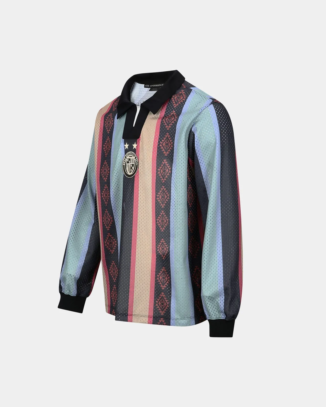 NAVAJO STRIPE L/S T-SHIRTS atb1297m(GREEN/YELLOW/BLACK) sold by Andersson Bell product image thumbnail 3