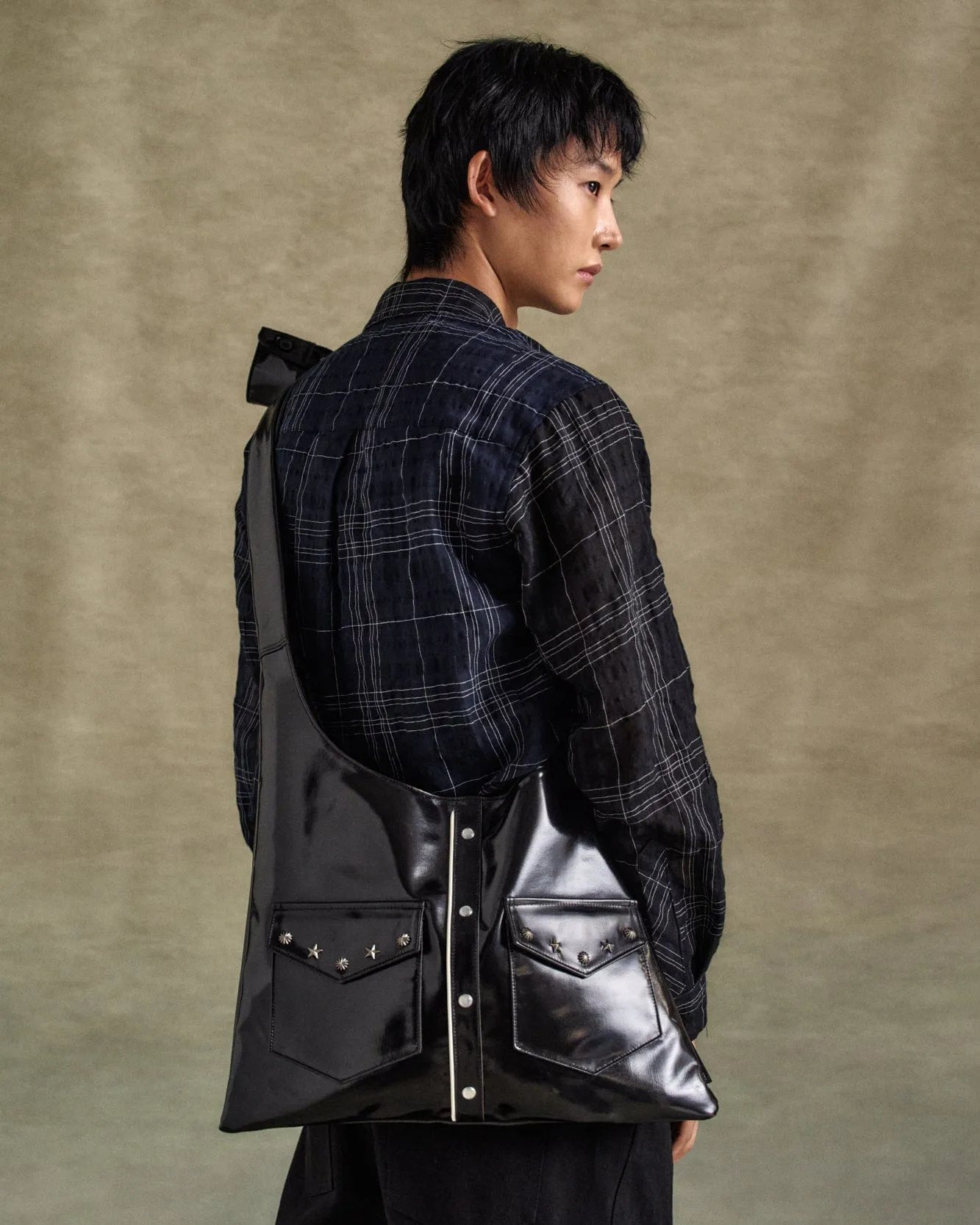 WESTERN SHIRT BAG aaa460u(BLACK) sold by Andersson Bell