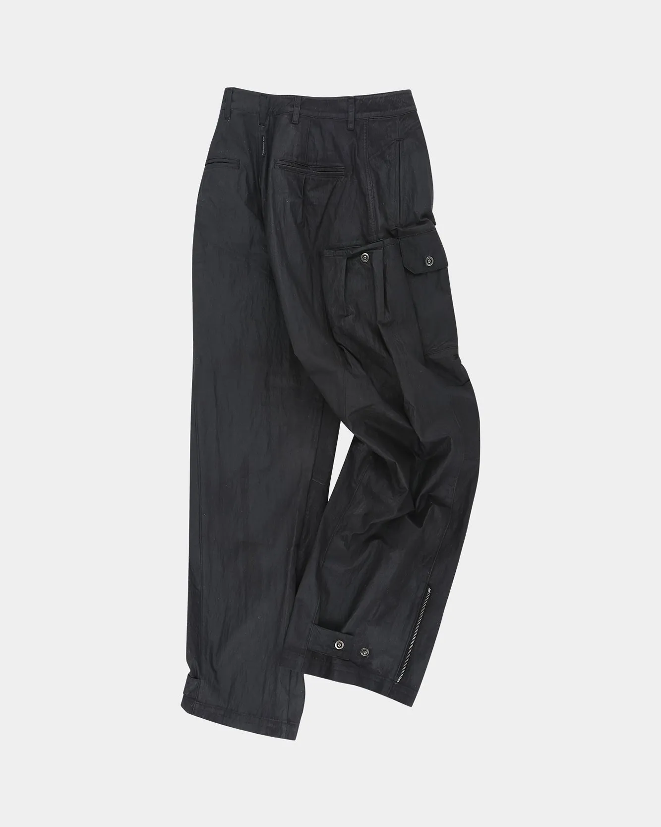 SOLINA COATED CARGO PANTS apa805m(BLACK) sold by Andersson Bell product image thumbnail 3