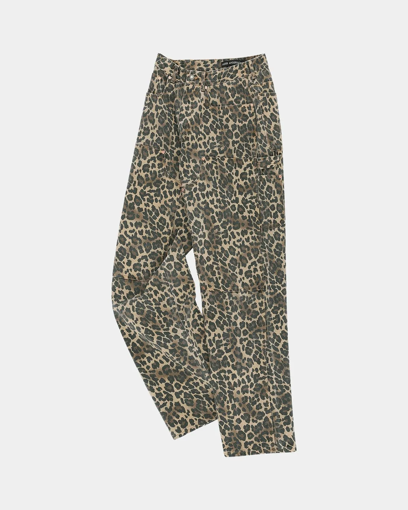 LEOPARD CARPENTER JEANS apa812m(BEIGE) sold by Andersson Bell product image thumbnail 2