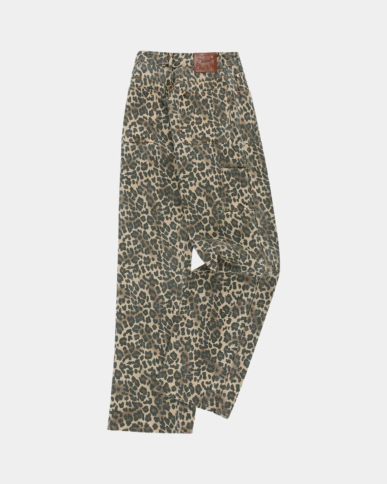 LEOPARD CARPENTER JEANS apa812m(BEIGE) sold by Andersson Bell product image thumbnail 3
