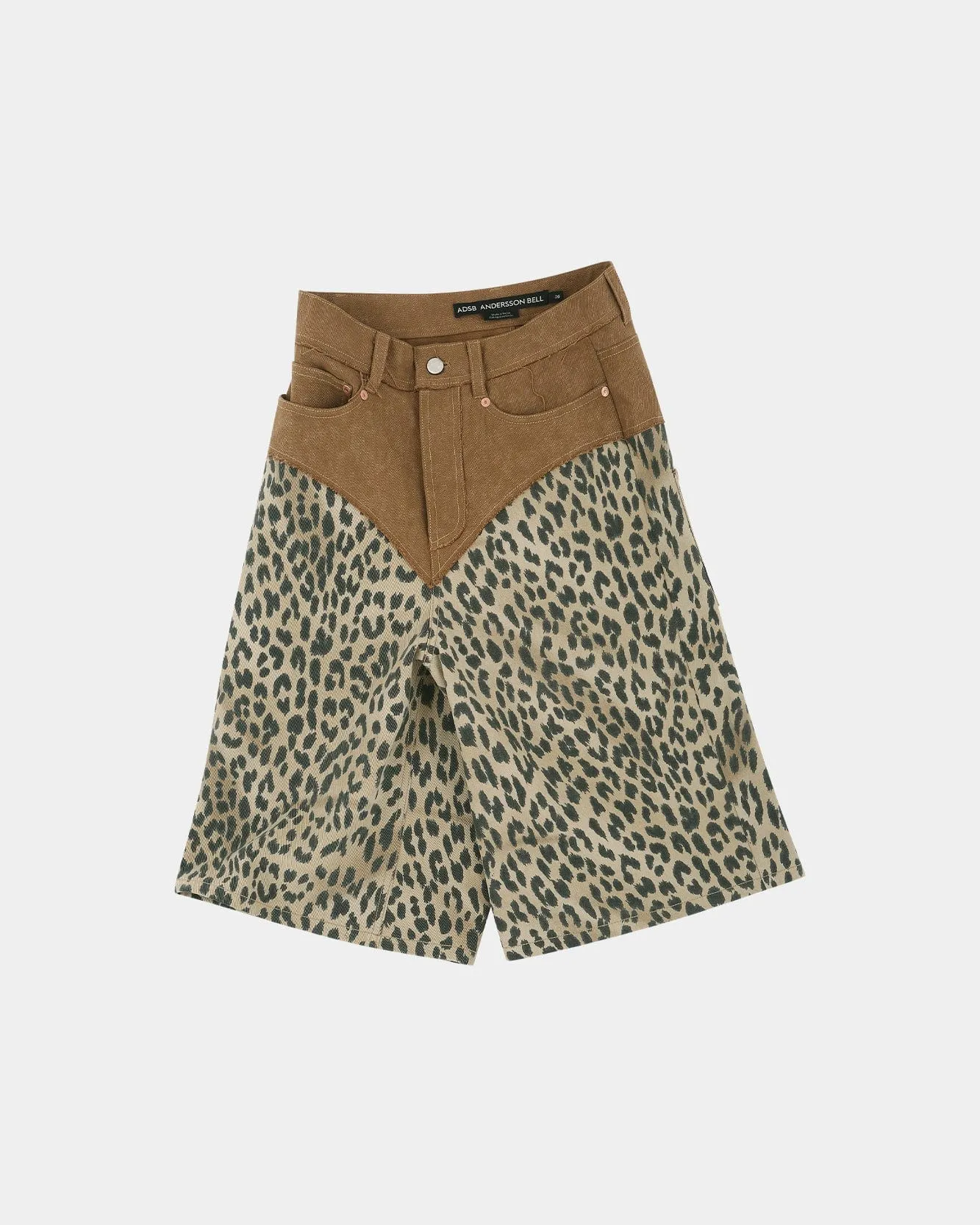 OXFORD COMBO LEOPARD SHORTS apa821w(SAND) sold by Andersson Bell product image thumbnail 2