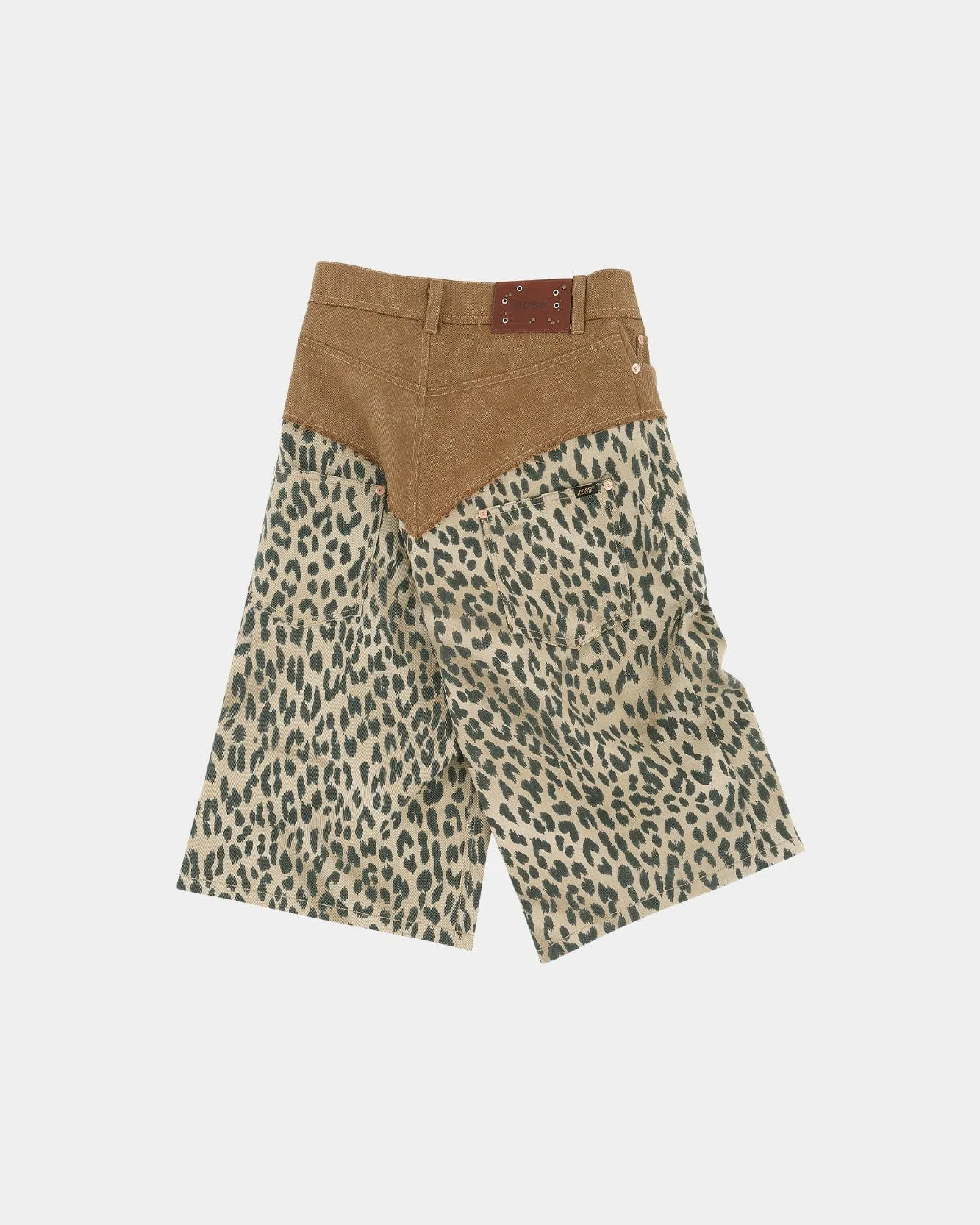 OXFORD COMBO LEOPARD SHORTS apa821w(SAND) sold by Andersson Bell product image thumbnail 3