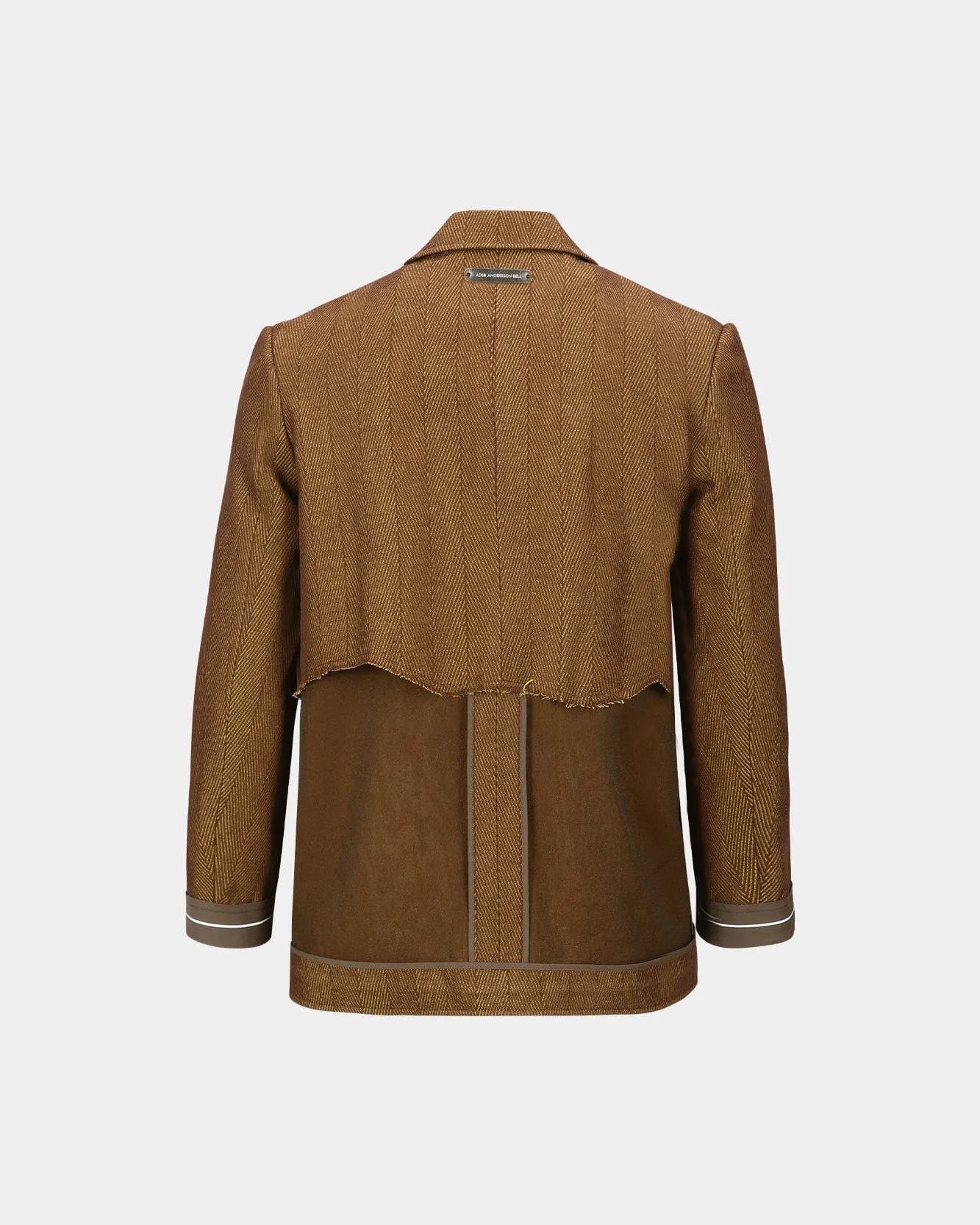 INSIDE OUT BROWN SHEER JACKET awa699u(BROWN) sold by Andersson Bell product image thumbnail 4