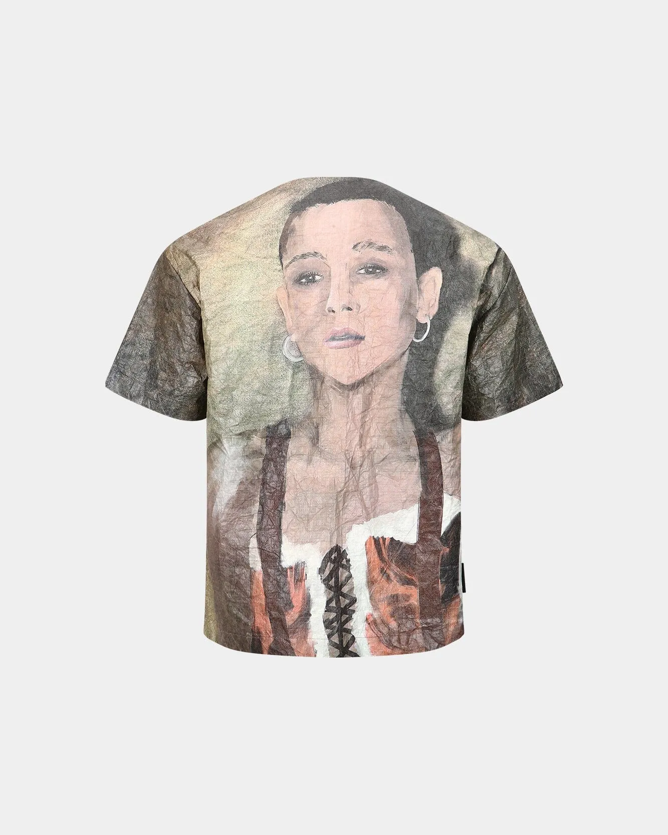 UNISEX REMY PRINTED TYVEK T-SHIRT atb1269u(BEIGE) sold by Andersson Bell product image thumbnail 4