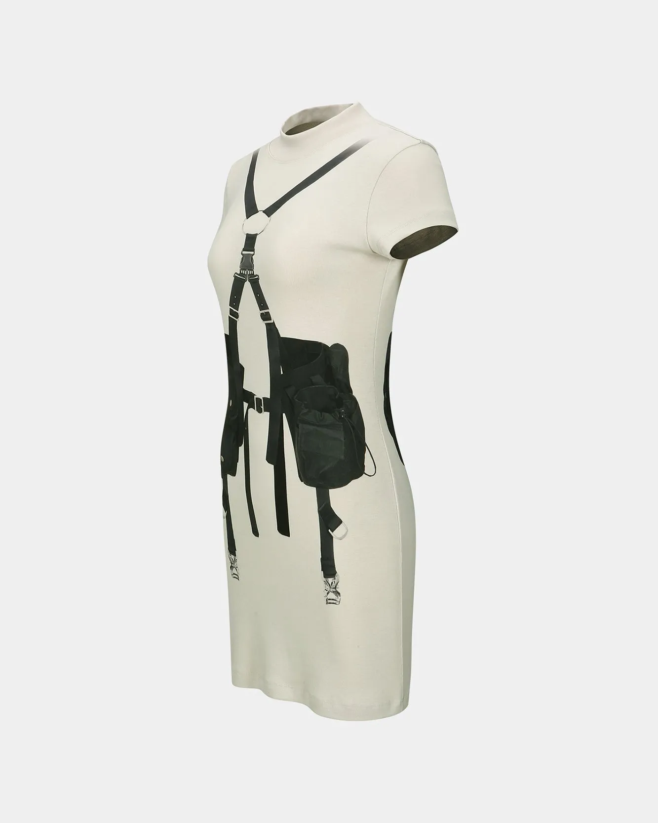 UTILITY VEST TROMPE LOEIL DRESS atb1309w(BEIGE) sold by Andersson Bell product image thumbnail 3