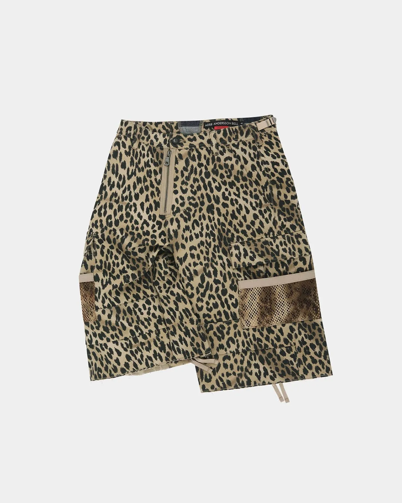 DEPOT LEOPARD CARGO SHORTS apa809m(BEIGE) sold by Andersson Bell product image thumbnail 2