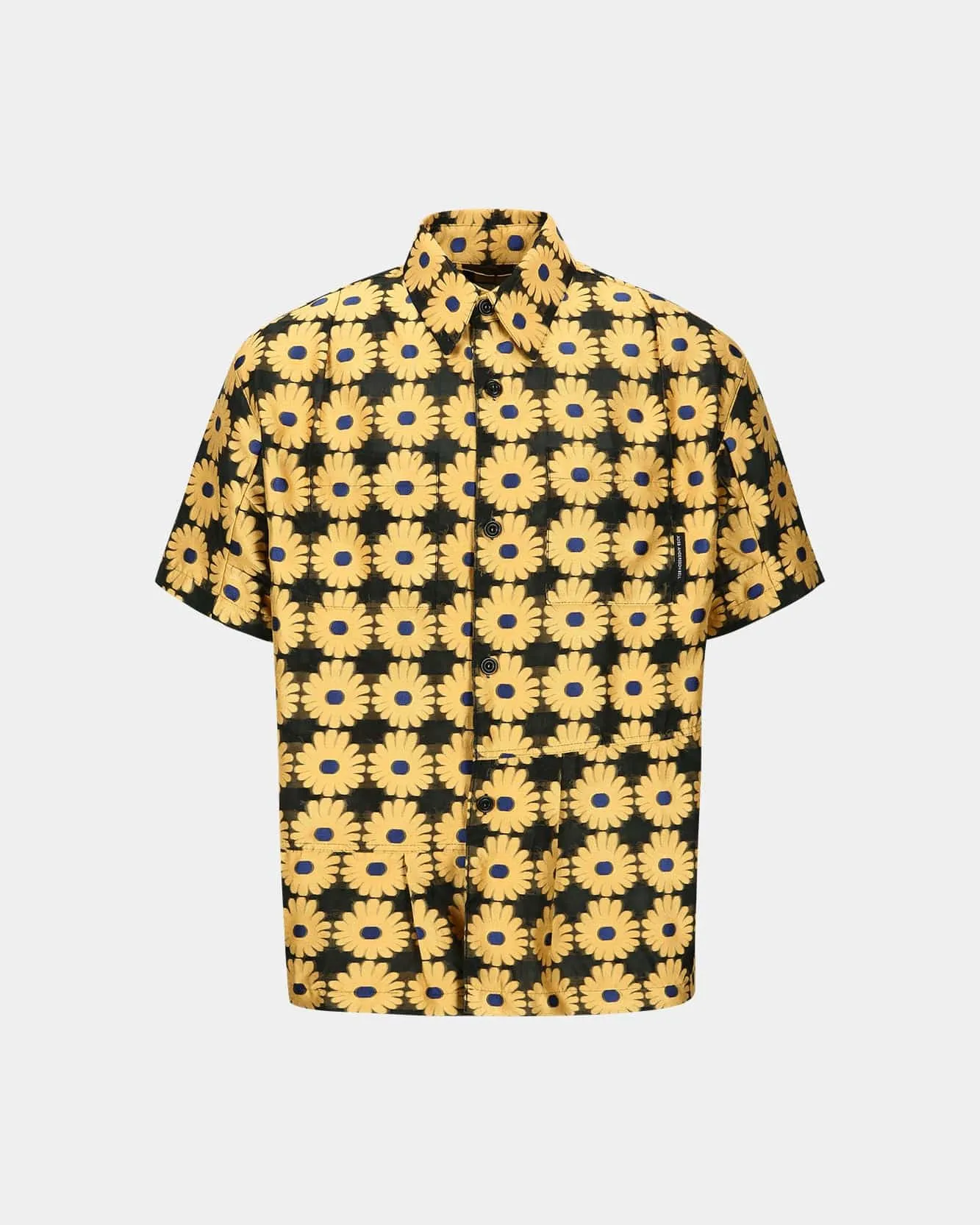 SHEER FLOWER SHIRTS atb1278m(YELLOW) sold by Andersson Bell product image thumbnail 2