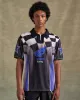 CHECKERBOARD RACING T-SHIRTS atb1298m(BLUE/BLACK) sold by Andersson Bell