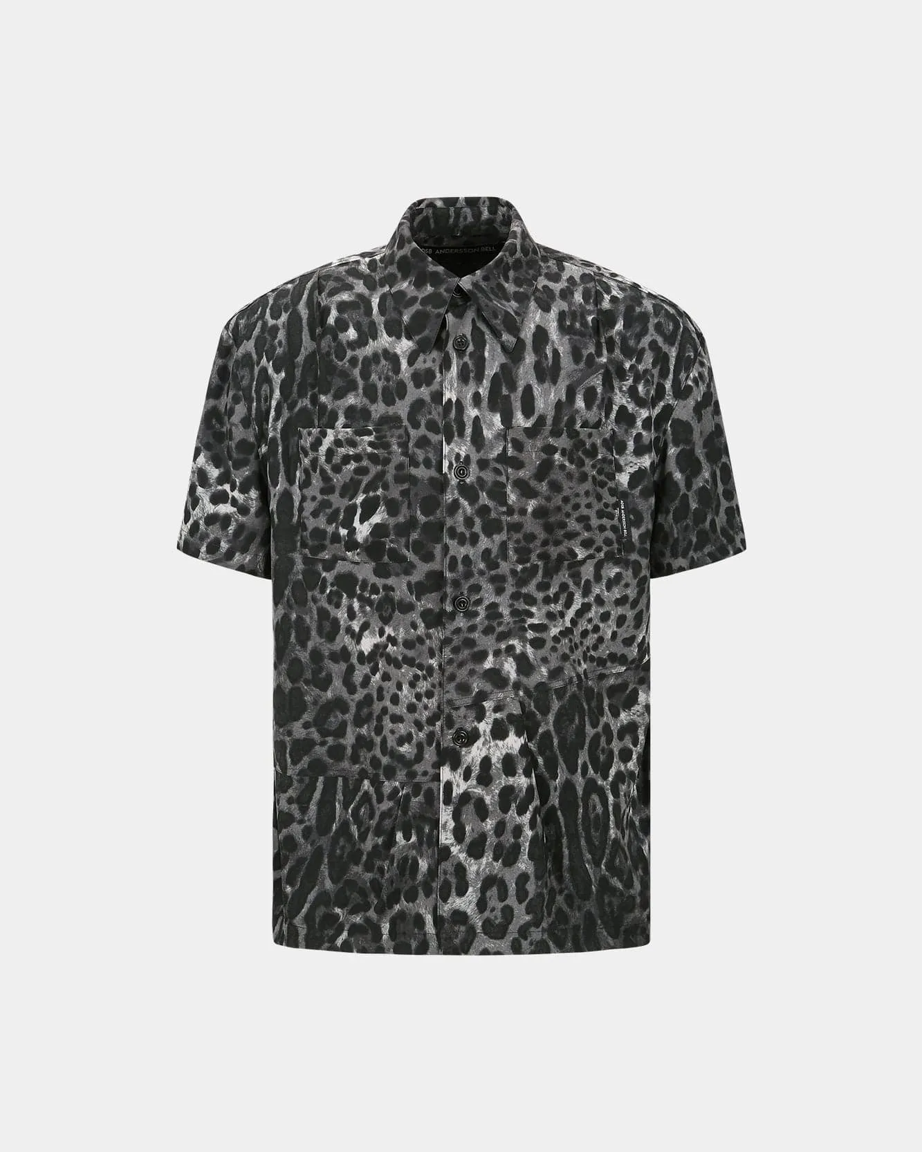 BLACK LEOPARD SHIRTS atb1277m(BLACK) sold by Andersson Bell product image thumbnail 2