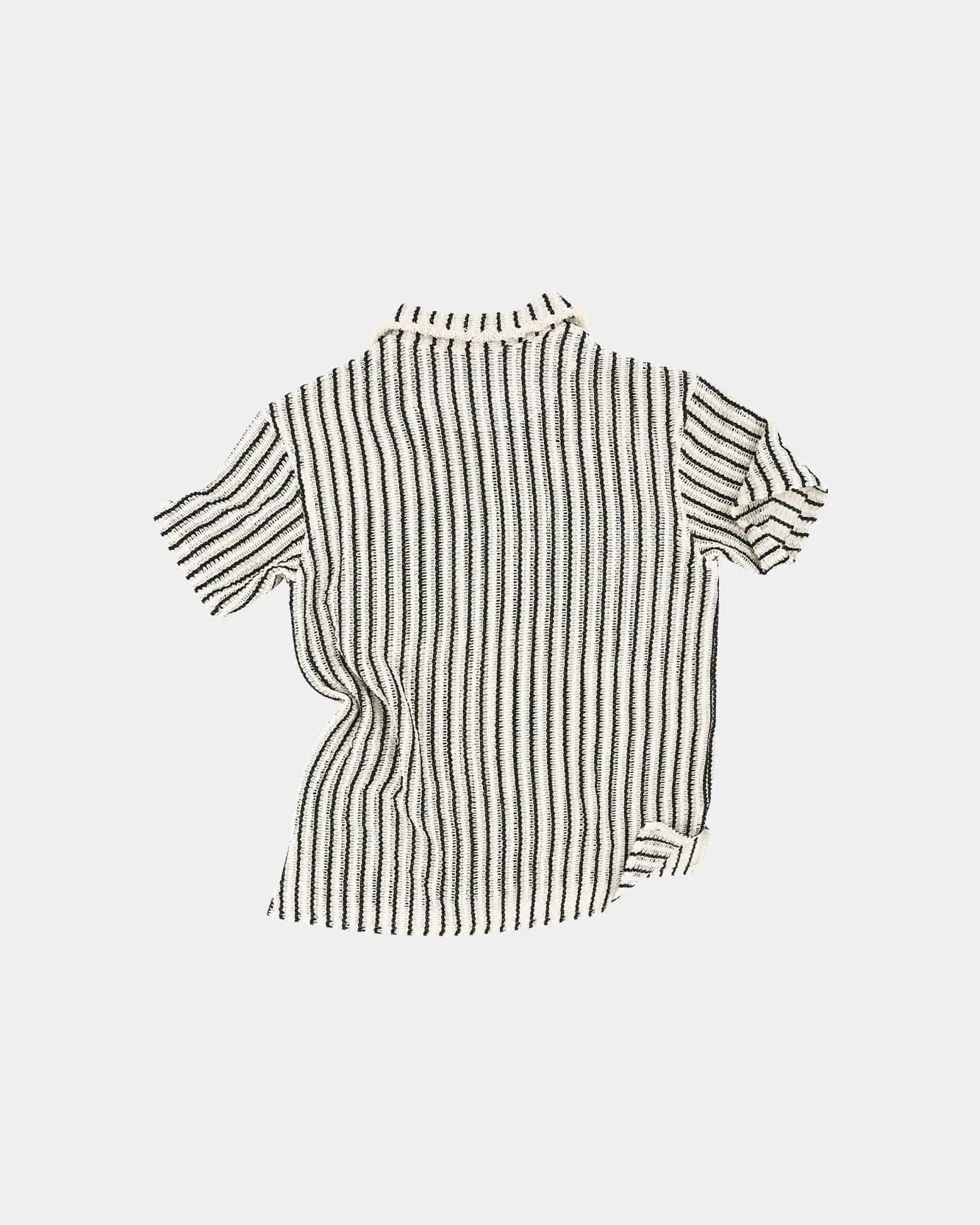 SHEER STRIPE KNIT SHIRTS atb1235m(ECRU) sold by Andersson Bell product image thumbnail 3