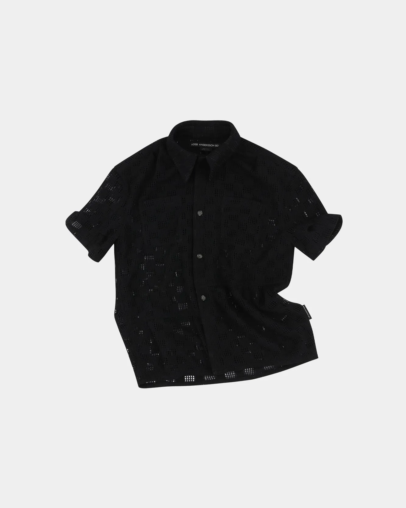 LETTO KNITTED SHIRTS atb1234m(BLACK) sold by Andersson Bell product image thumbnail 2