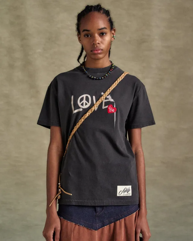UNISEX LOVE T-SHIRT atb1252u(CHARCOAL) sold by Andersson Bell