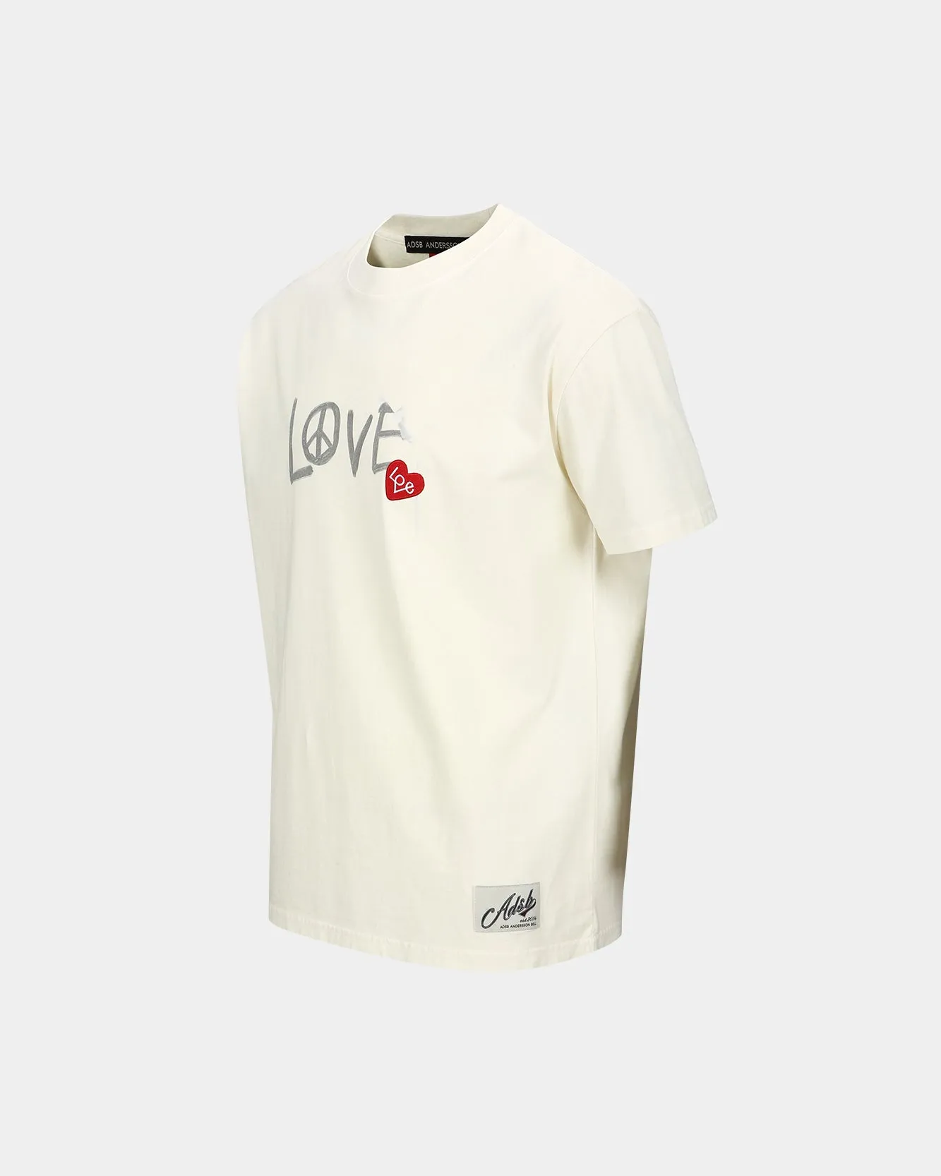 UNISEX LOVE T-SHIRT atb1252u(ECRU) sold by Andersson Bell product image thumbnail 3