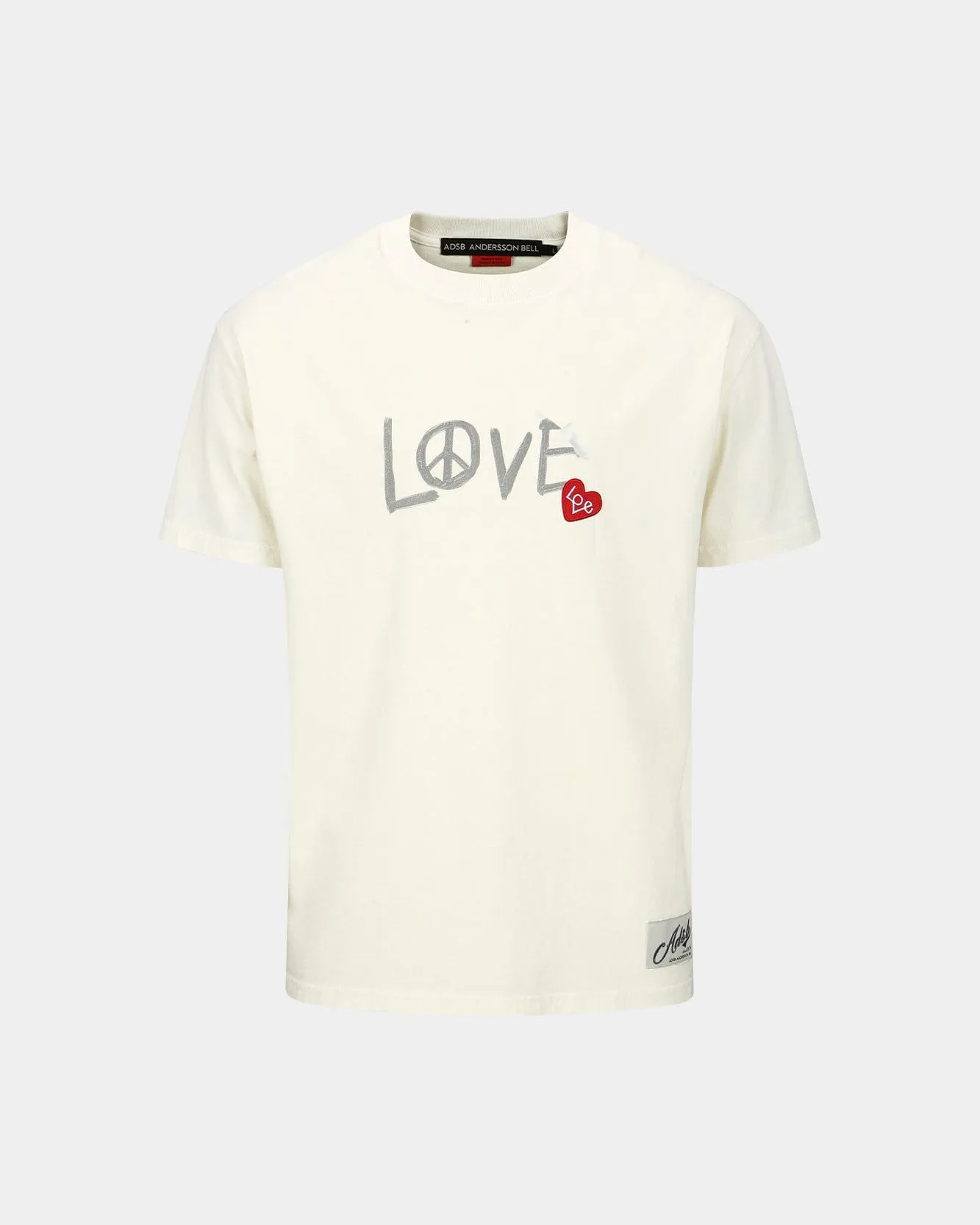 UNISEX LOVE T-SHIRT atb1252u(ECRU) sold by Andersson Bell product image thumbnail 2