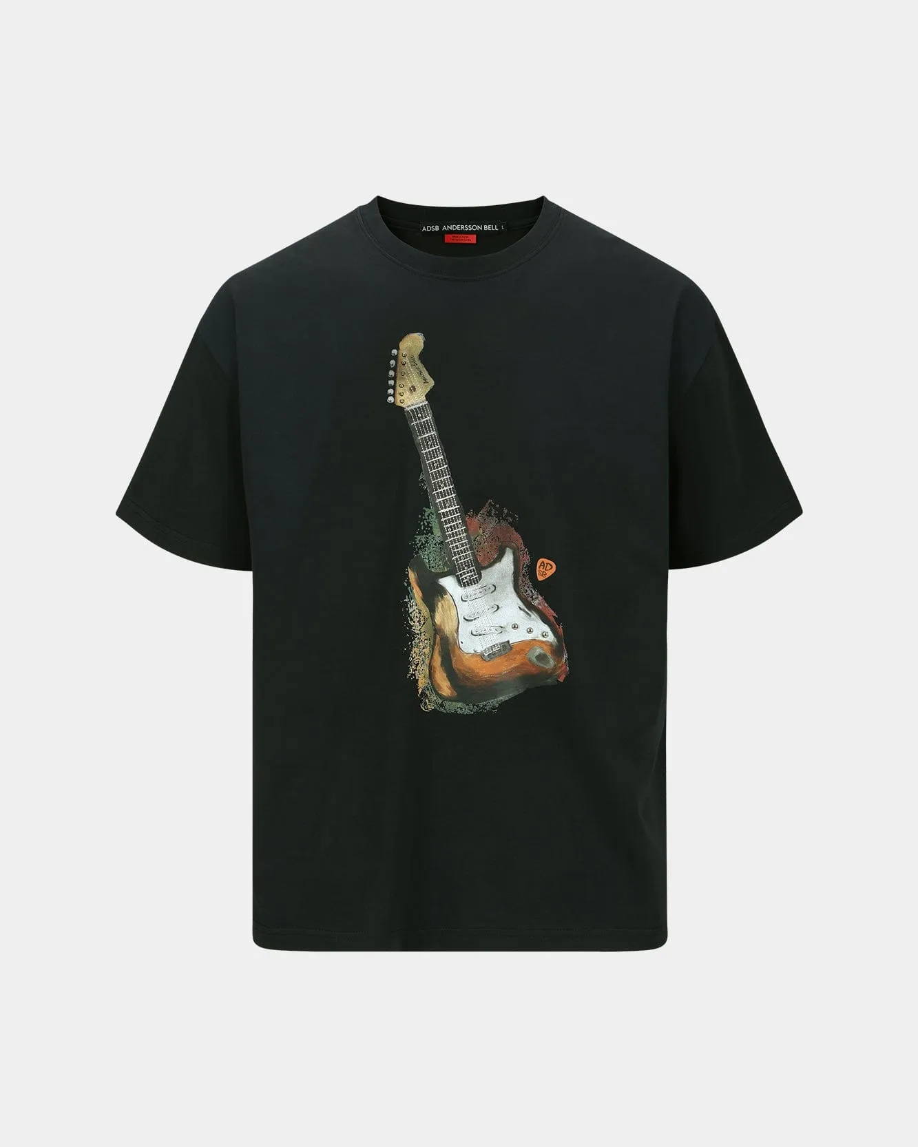 UNISEX GUITAR T-SHIRT atb1250u(BLACK) sold by Andersson Bell product image thumbnail 2
