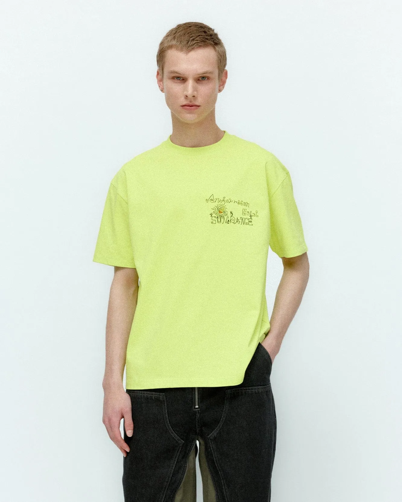 (ESSENTIAL) UNISEX SUN DANCE T-SHIRT atb1403u(GREEN) sold by Andersson Bell