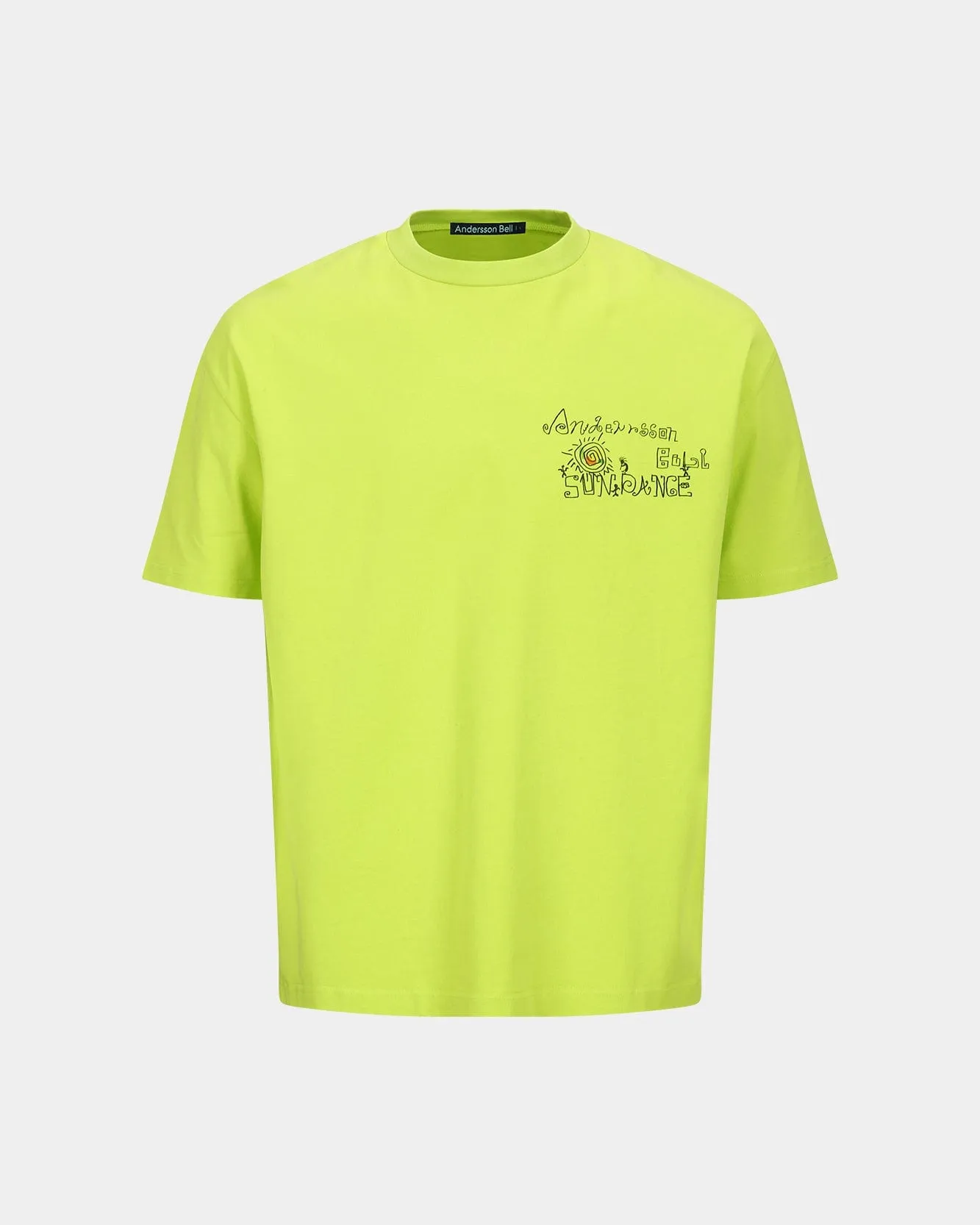 (ESSENTIAL) UNISEX SUN DANCE T-SHIRT atb1403u(GREEN) sold by Andersson Bell product image thumbnail 2