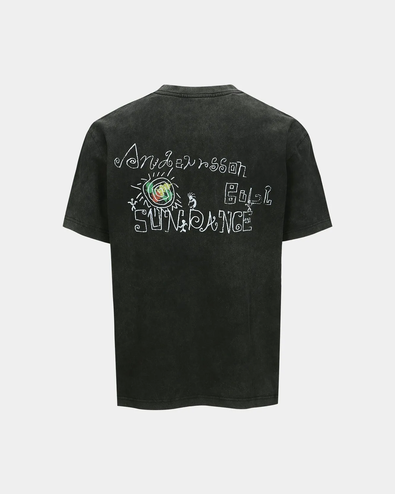 (ESSENTIAL) UNISEX PIGMENT SUN DANCE T-SHIRT atb1404u(CHACOAL) sold by Andersson Bell product image thumbnail 4