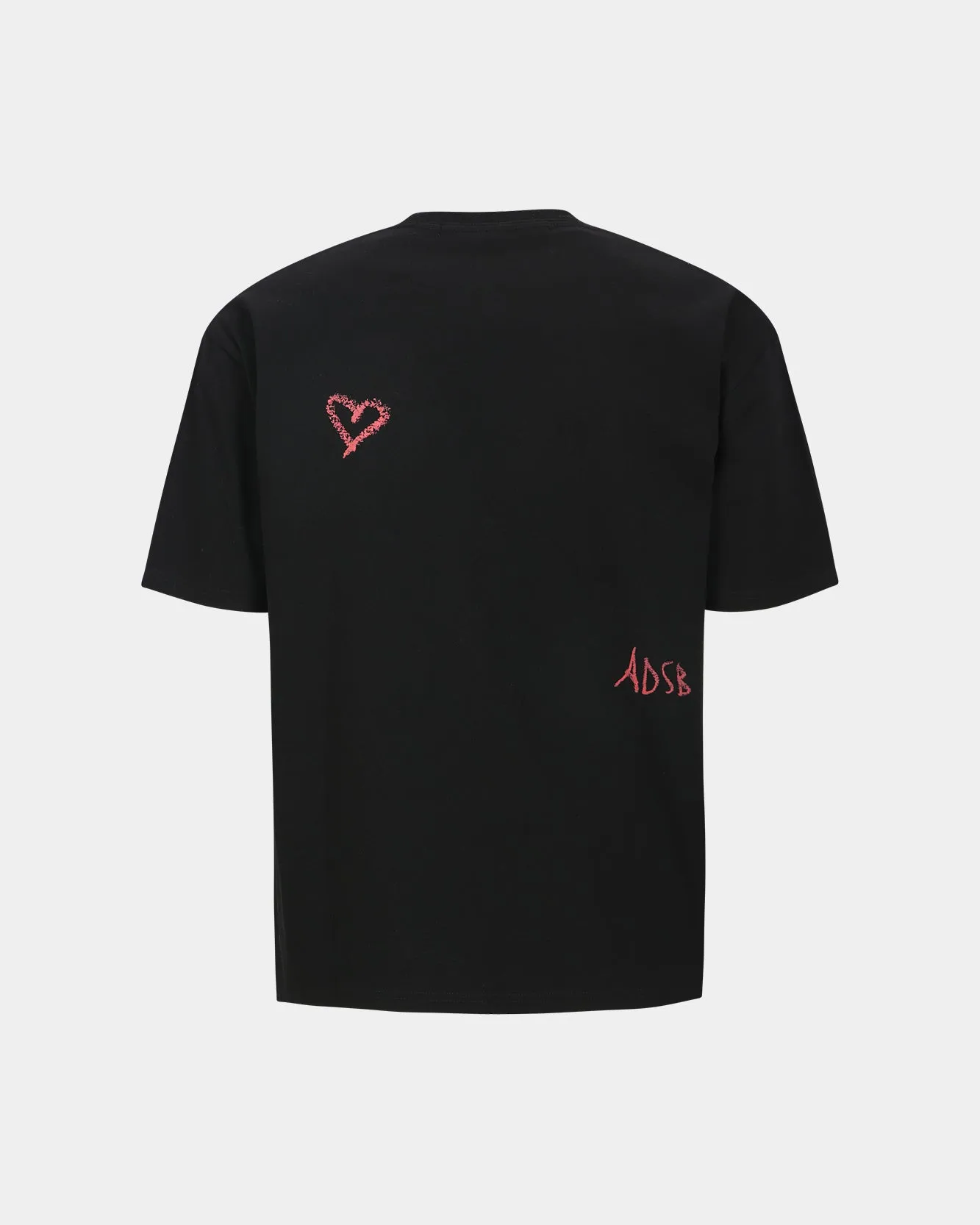 (ESSENTIAL) UNISEX AGAIN LIP T-SHIRT atb1406u(BLACK) sold by Andersson Bell product image thumbnail 4