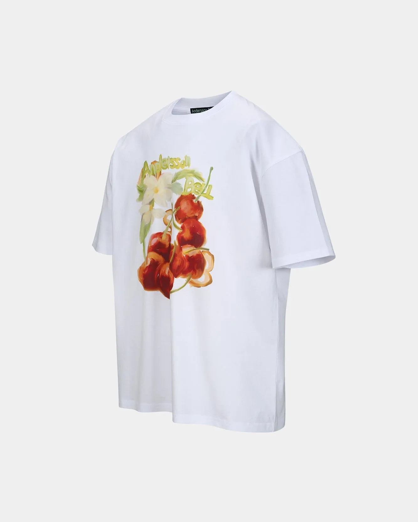 (ESSENTIAL) UNISEX FRUITS T-SHIRT atb1407u(WHITE) sold by Andersson Bell product image thumbnail 3