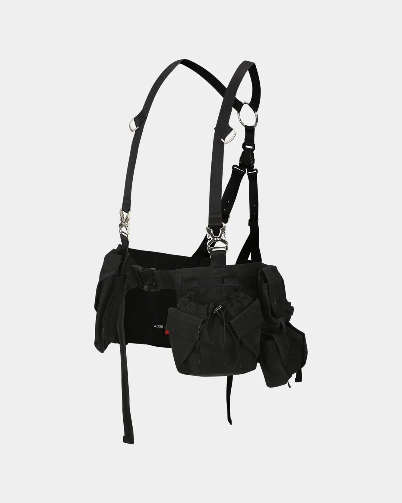 NIKA WAXED UTILITY POCKET VEST awa600w(BLACK) sold by Andersson Bell product image thumbnail 2