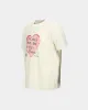 UNISEX HEART MESSAGE T-SHIRT atb1251u(ECRU) sold by Andersson Bell