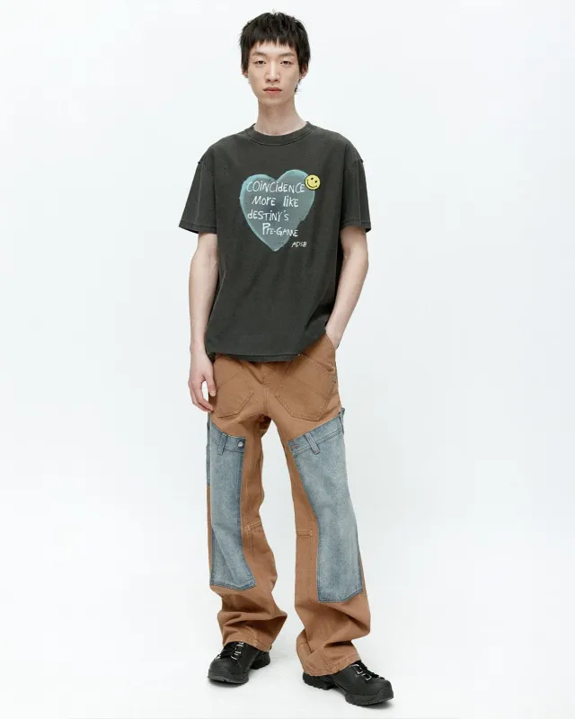 UNISEX RE-MAKE CARPENTER JEANS apa810u(BROWN/BLUE) sold by Andersson Bell