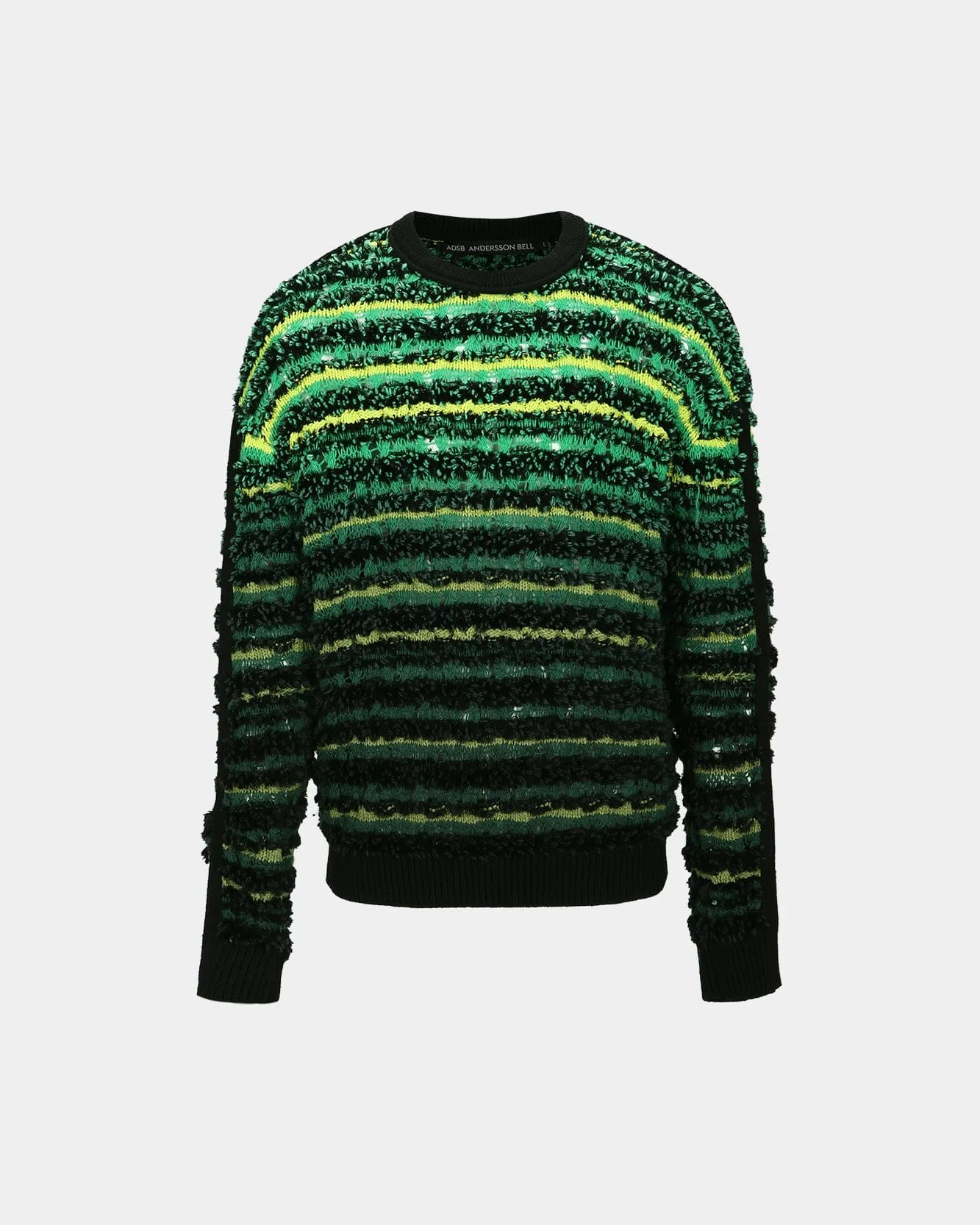 BORDON CREW-NECK SWEATER atb1066m(GREEN) sold by Andersson Bell product image thumbnail 2