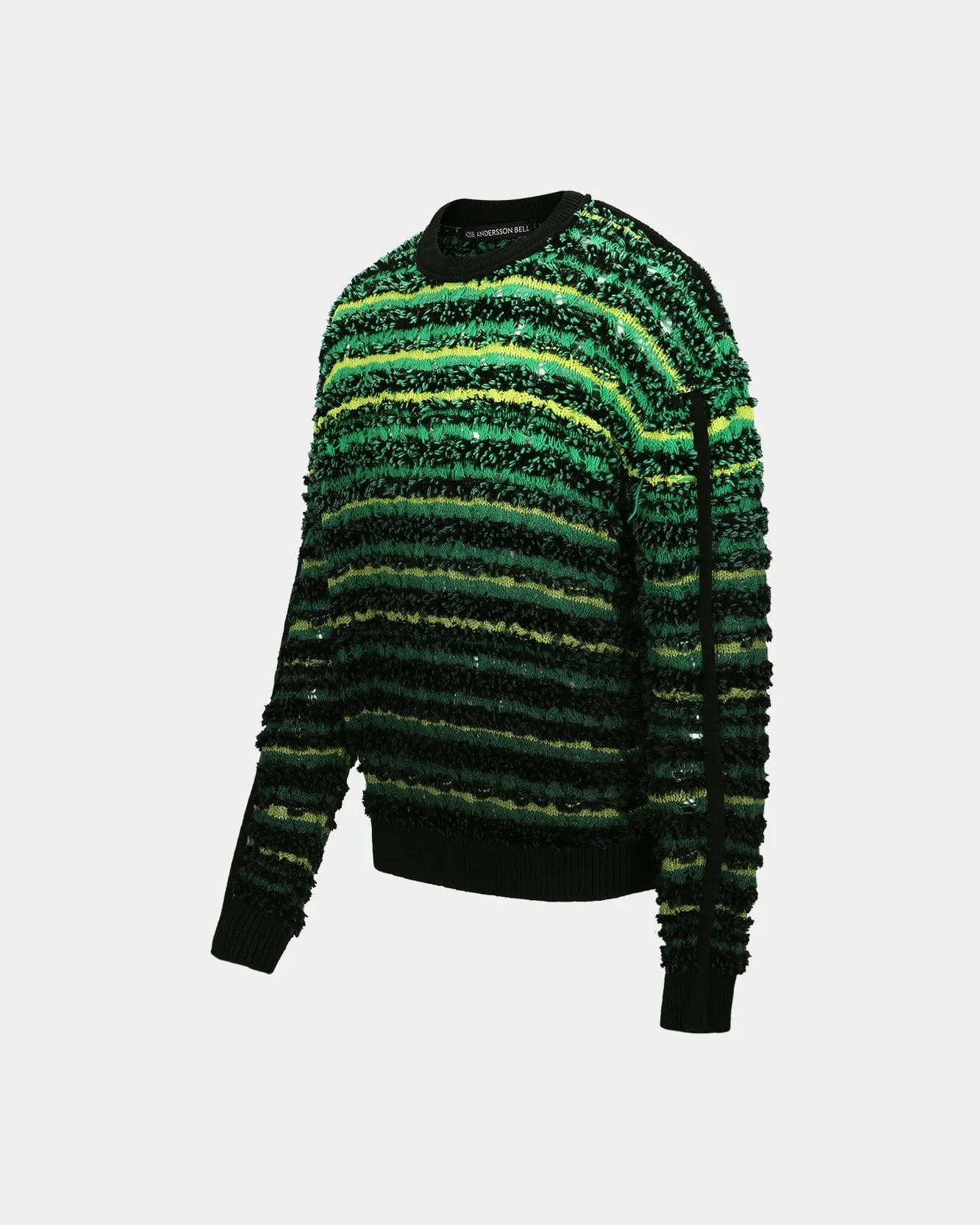 BORDON CREW-NECK SWEATER atb1066m(GREEN) sold by Andersson Bell product image thumbnail 3