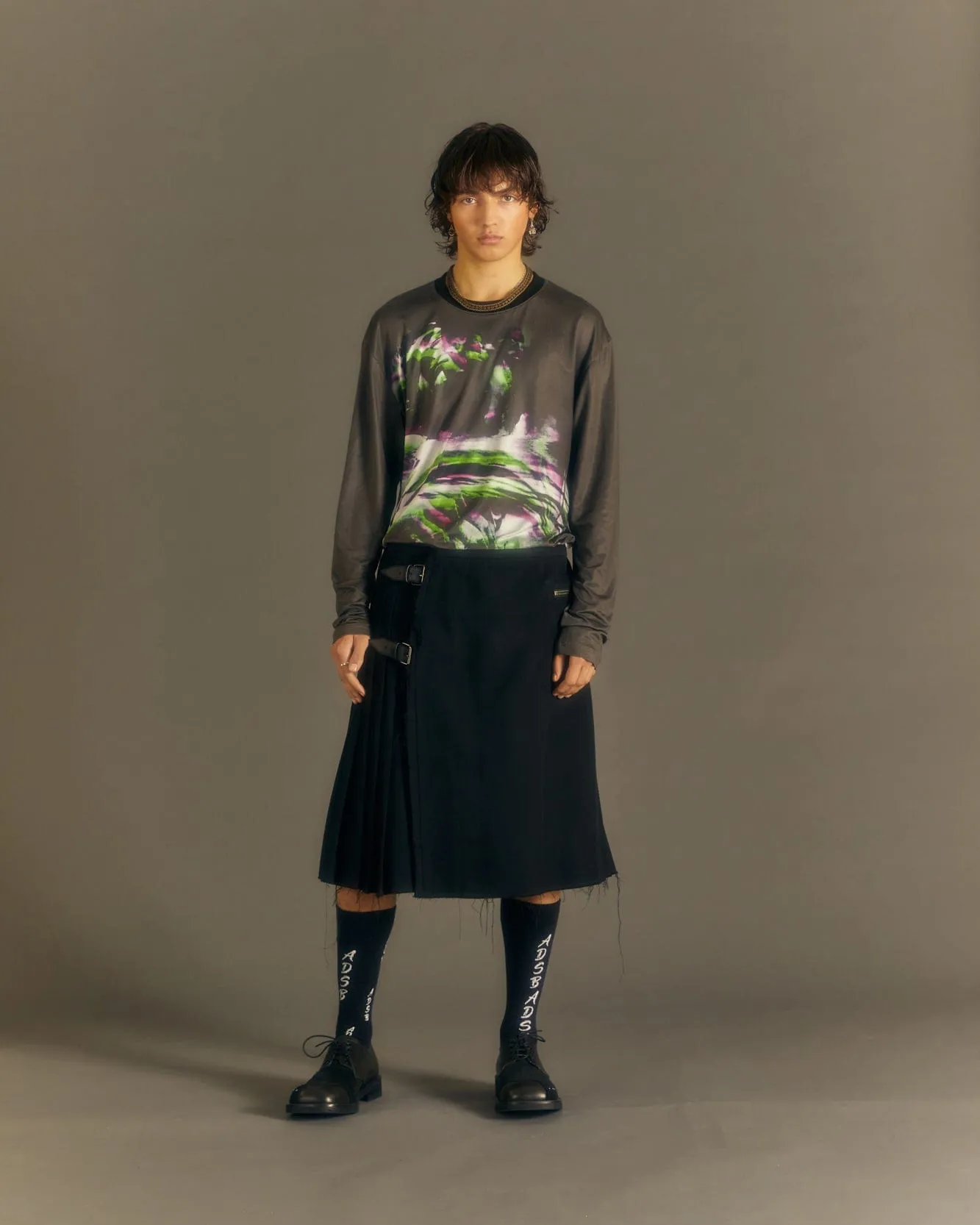 LINYCIUS JERSEY L/S atb1027m(BLACK) sold by Andersson Bell