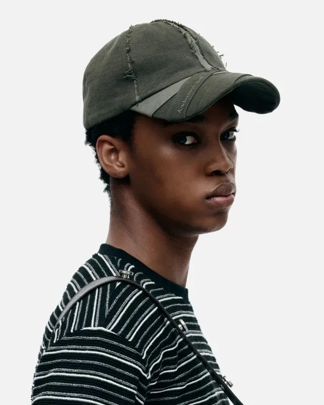 UNISEX LAYERED CAP aaa498u(KHAKI) sold by Andersson Bell
