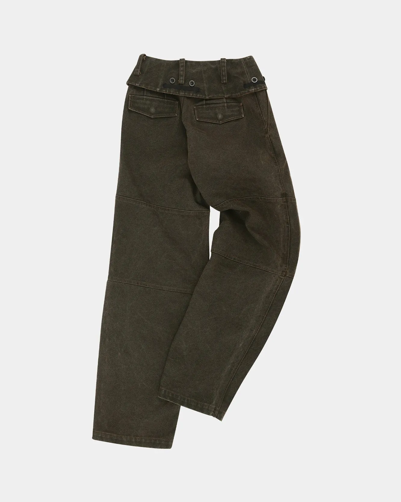 FOLDED WORK PANTS apa851w(BROWN) sold by Andersson Bell product image thumbnail 3