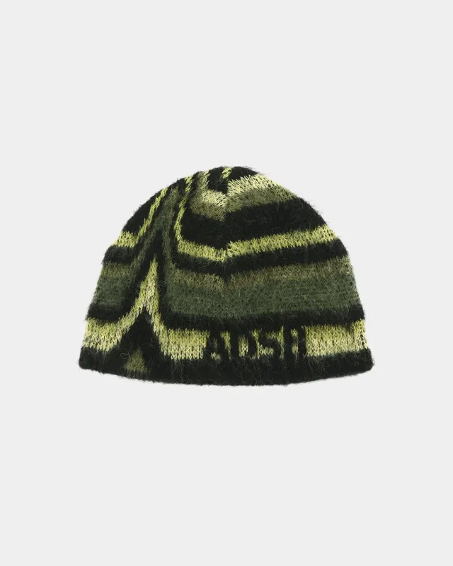 UNISEX PAINT BEANIE aaa499u(GREEN/KHAKI) made by Andersson Bell