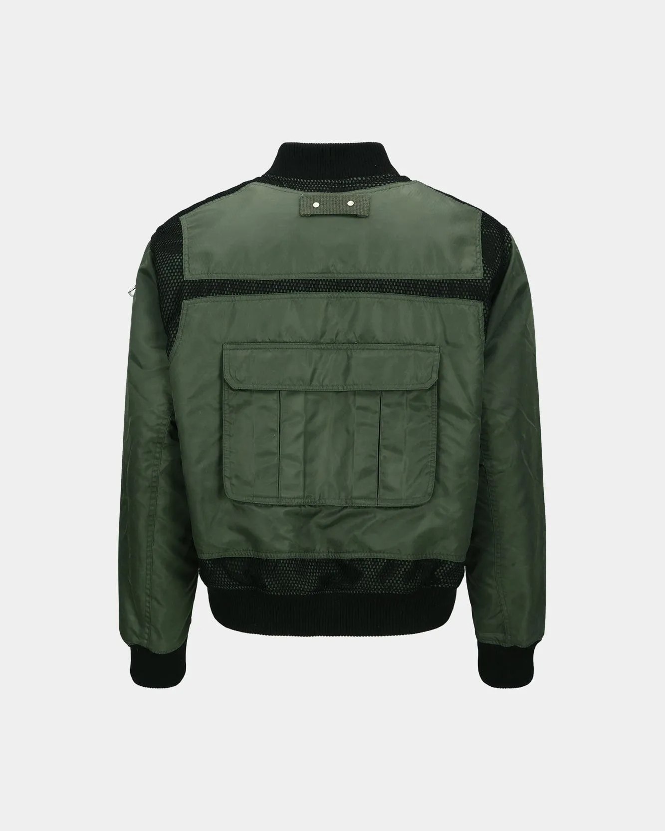 FLIGHT LAYERED WASHED BOMBER JACKET awa708m(KHAKI) sold by Andersson Bell product image thumbnail 5