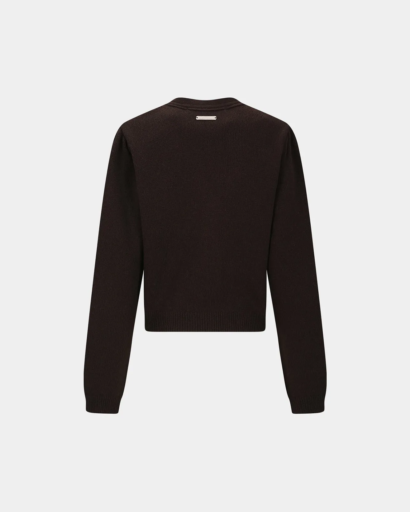 MORGAN HAND STITCHED KNIT CARDIGAN atb1382w(BROWN) sold by Andersson Bell product image thumbnail 4