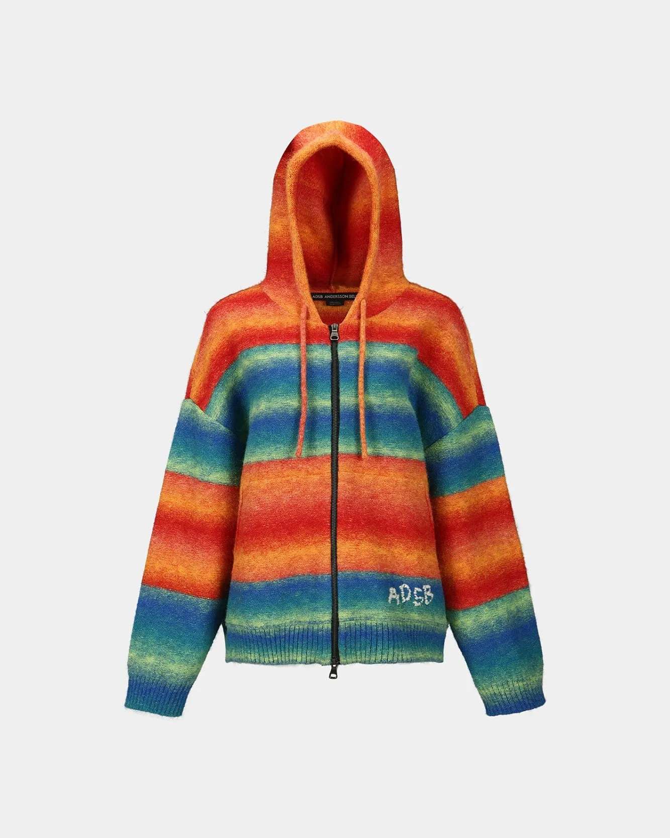 UNISEX MULTI GRADIENT HOODIE atb1390u(MULTI) sold by Andersson Bell product image thumbnail 5