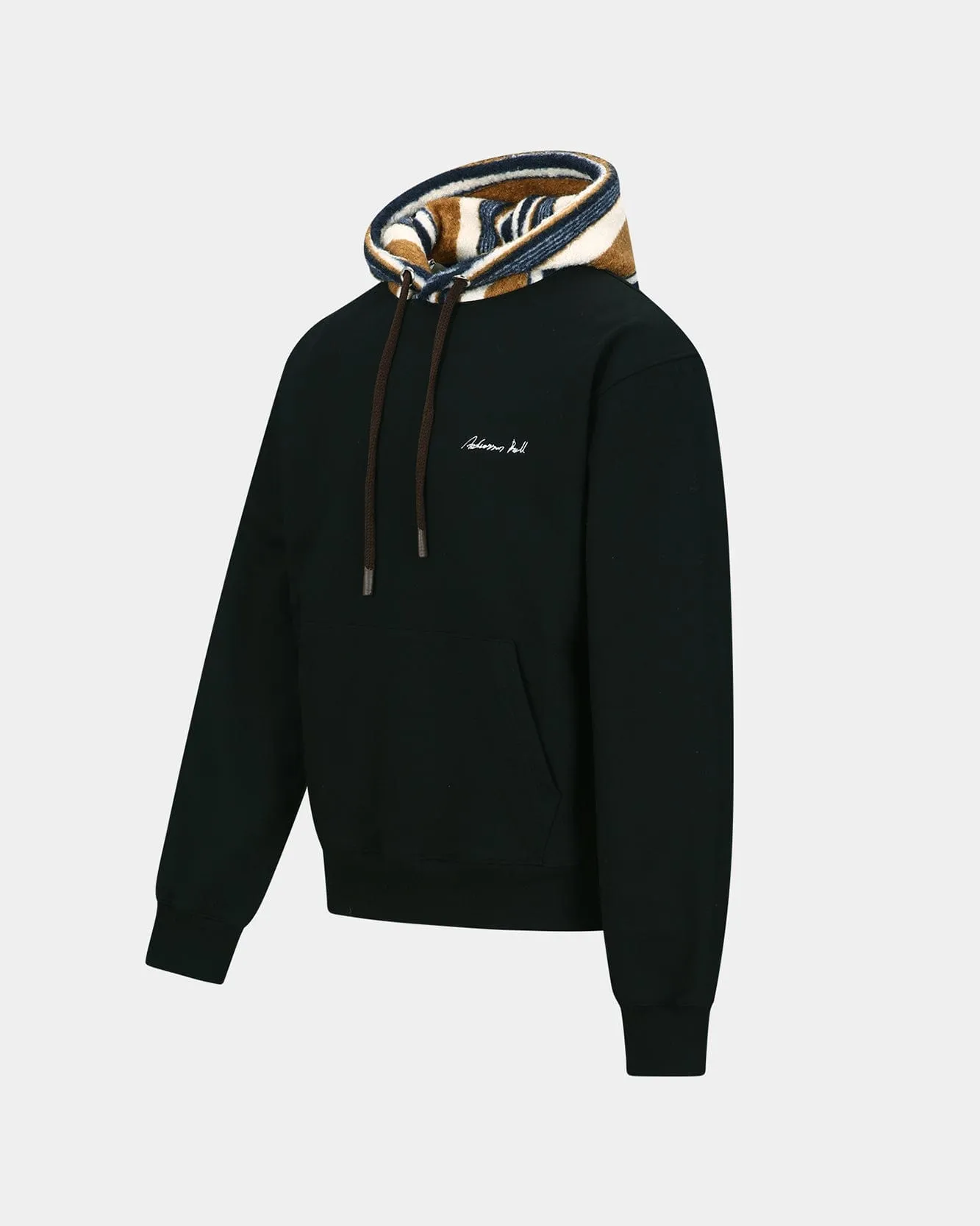 UNISEX LOGO EMBROIDERY HOODIE atb1379u(BLACK) sold by Andersson Bell product image thumbnail 3