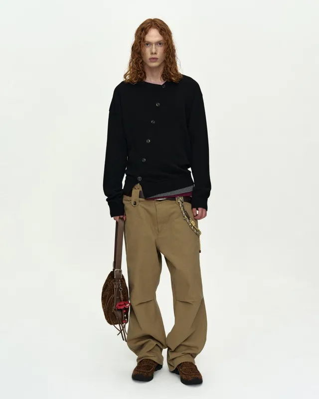 [2/20 Scheduled Delivery] LAYERED CARDIGAN atb1433m(BLACK) sold by Andersson Bell