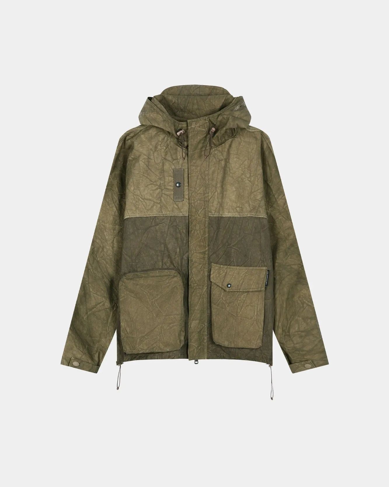 UNISEX TIE-DYED BEACH SHELL JACKET awa746u(BEIGE) sold by Andersson Bell product image thumbnail 2