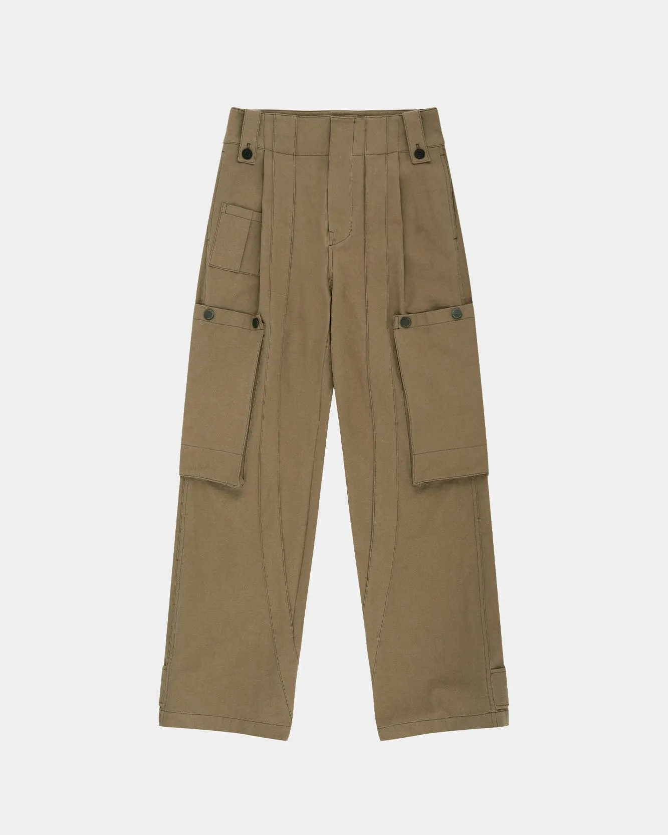 UTILITY CARGO PANTS apa894w(BEIGE) sold by Andersson Bell product image thumbnail 2