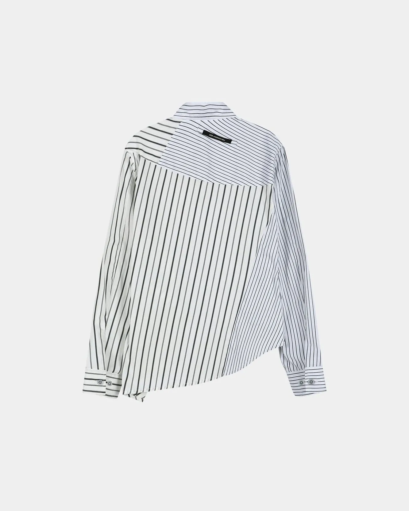 NOA STRIPED TWIST-TUCK SHIRT atb1463w(OFF-WHITE) sold by Andersson Bell product image thumbnail 3