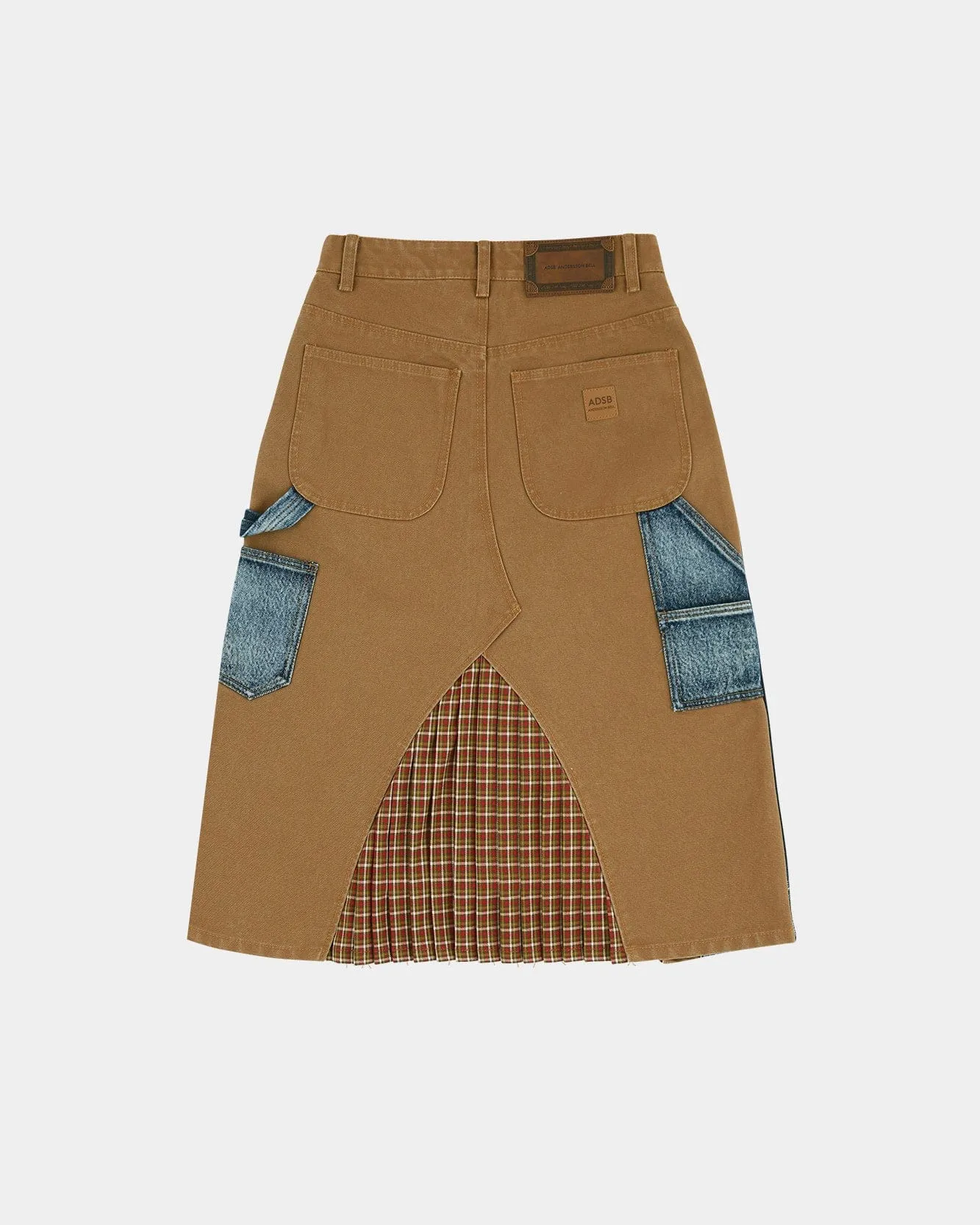 CARPENTER DECONSTRUCTED PLEATS SKIRT apa886w(HAMILTON BROWN) sold by Andersson Bell product image thumbnail 3