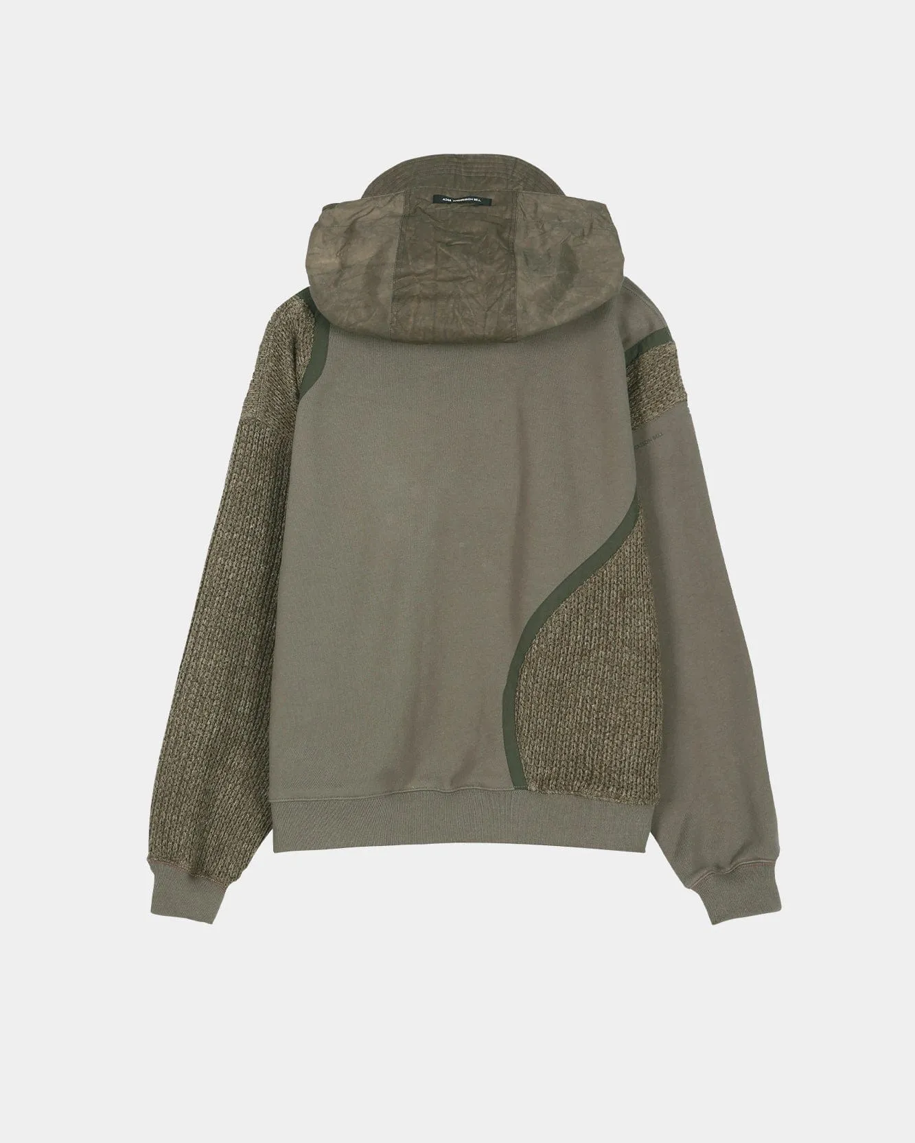 DETACHABLE BALACLAVA SWEATSHIRT atb1425m(KHAKI) sold by Andersson Bell product image thumbnail 3