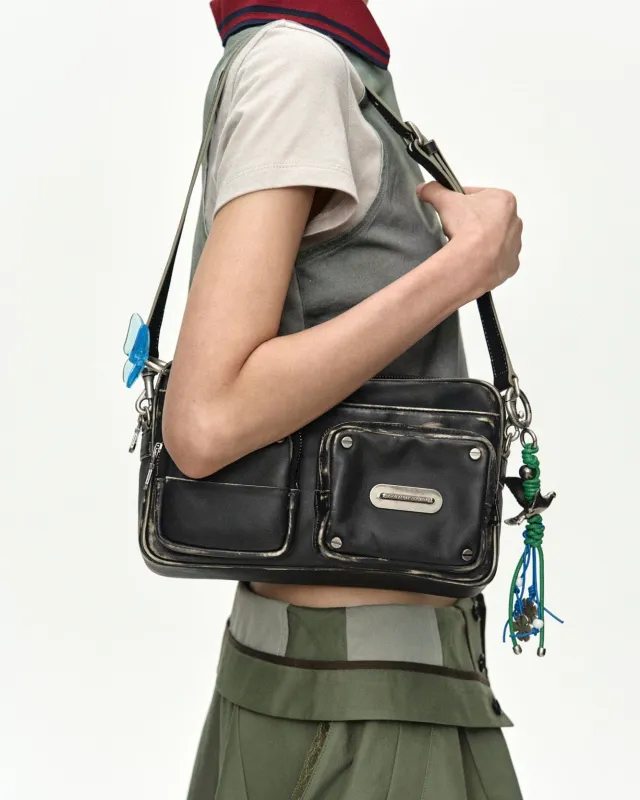 [6/1 Scheduled Delivery] BUTTERFLY BAG aaa533w(BLACK) made by Andersson Bell