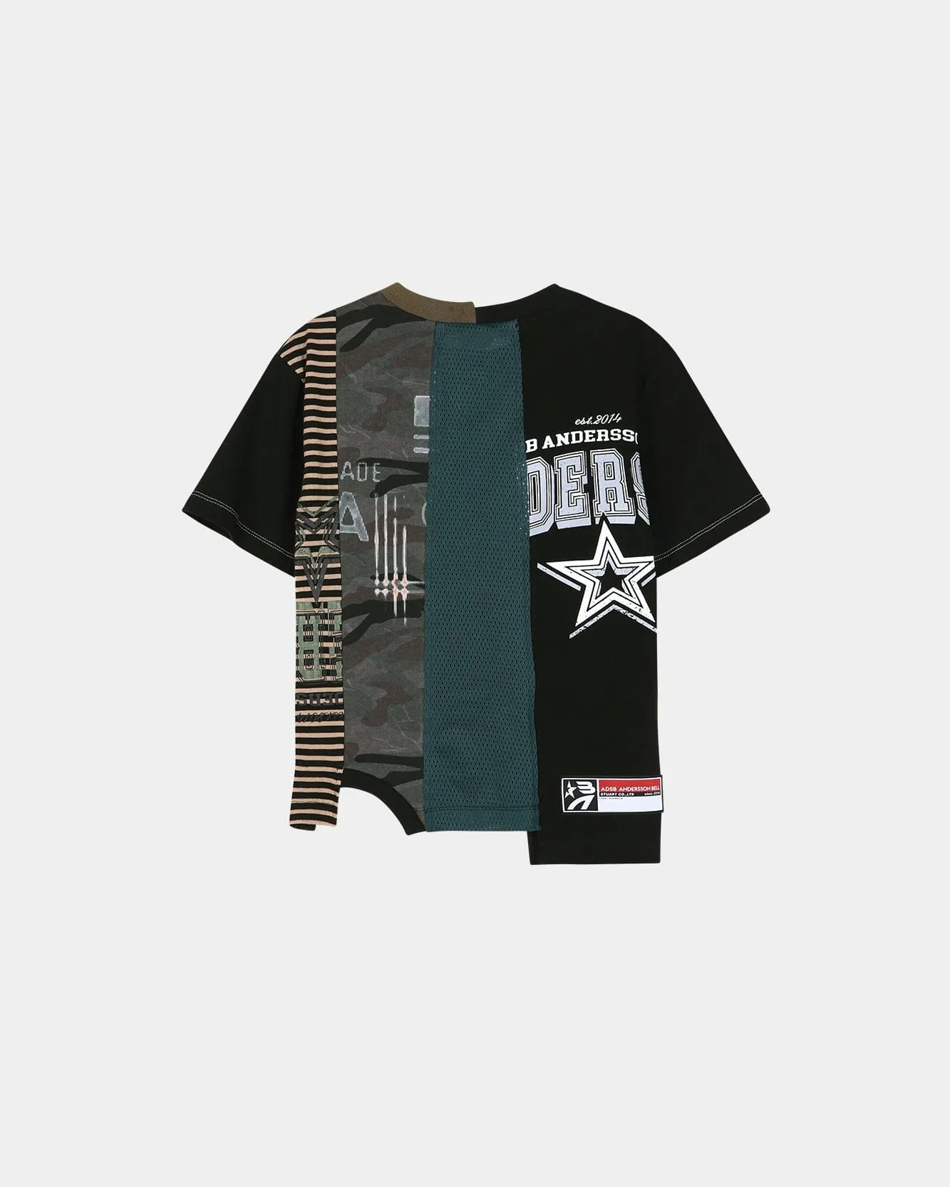 REWORKED VINTAGE JERSEY T-SHIRT atb1565w(BLACK) sold by Andersson Bell product image thumbnail 3