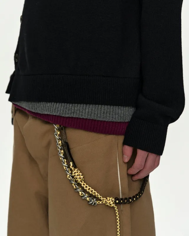 ANTIDOTE HANDCRAFTED KEYCHAIN aaa521u(YELLOW) made by Andersson Bell